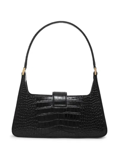 Anine Bing Lou Shoulder Bag In Black