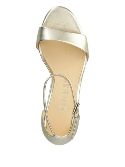 皮质高跟凉鞋（12厘米）