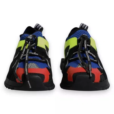 Pre-owned Dolce & Gabbana Multicolor Low Top Sorrento Sneakers Men's Shoes ()