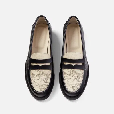 Duke & Dexter Women's Wilde Fall Of Giants Penny Loafer - Women's