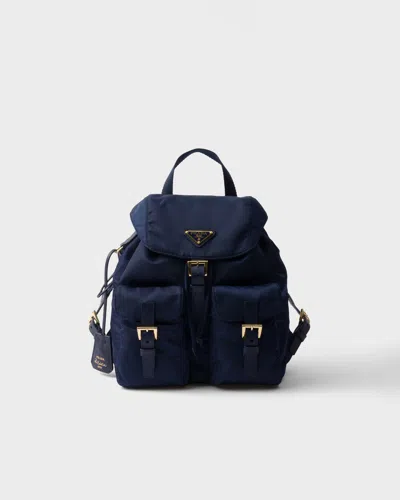 Prada Re-edition 1978 Small Re-nylon Backpack In Balticlue