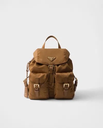 Prada Re-edition 1978 Small Re-nylon Backpack In Brandy