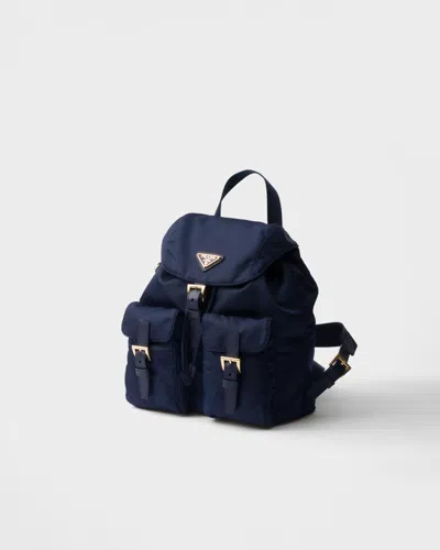 Prada Re-edition 1978 Small Re-nylon Backpack In Balticlue