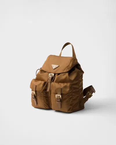 Prada Re-edition 1978 Small Re-nylon Backpack In Brandy