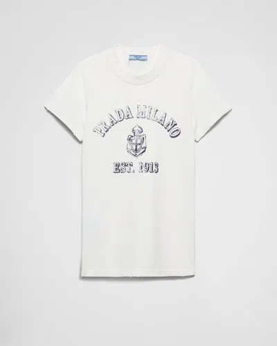Prada T-shirt In White