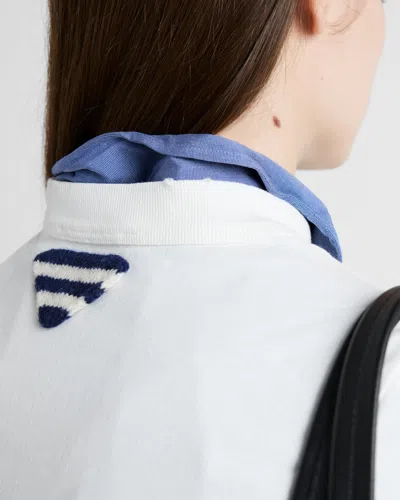 Prada T-shirt In White