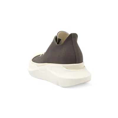 Rick Owens Drkshdw Men's Abstract Low Sneakers In Dark Dust/milk
