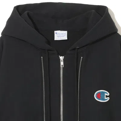 Undercover X Champion Hoodie In Black