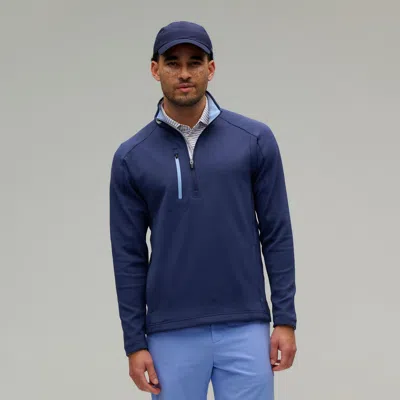 Zero Restriction Z500 1/4 Zip Pullover In Blue Indigo/skyway