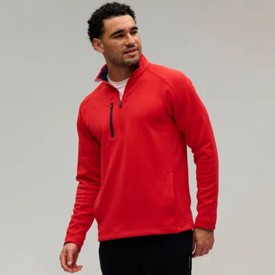 Zero Restriction Z500 1/4 Zip Pullover In True Red