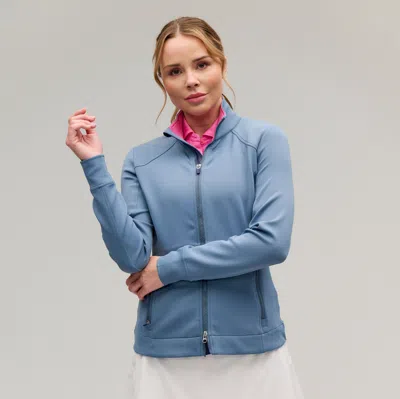 Zero Restriction Z500 Mikaela Full Zip In Blue Smoke