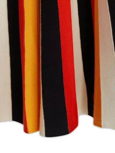 Chloé Striped A-line Mid-length Skirt