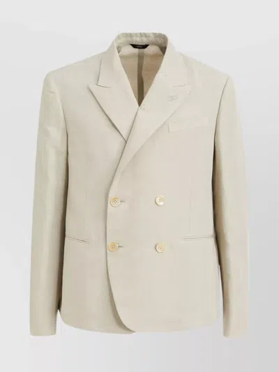 Fendi Jackets Double-breasted Button Detailing In F0gqk