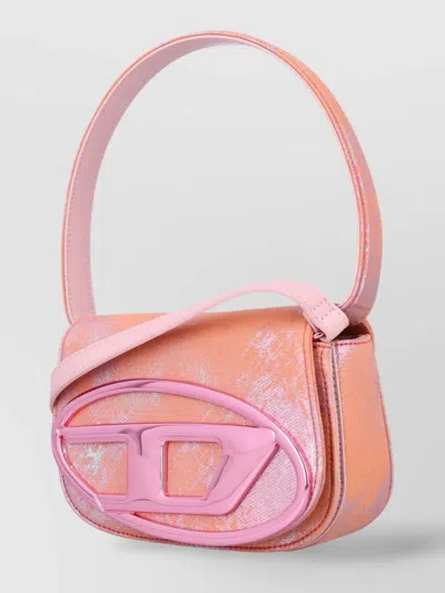 Diesel Pop Color Denim Shoulder Bag