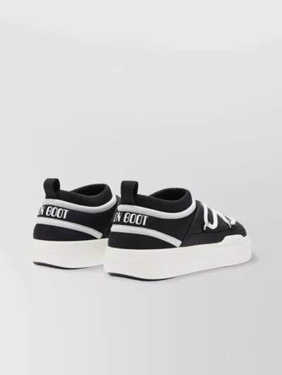 Moon Boot Poly Slip-on Snow Low Boots In Black