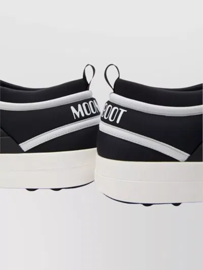 Moon Boot Poly Slip-on Snow Low Boots In Black