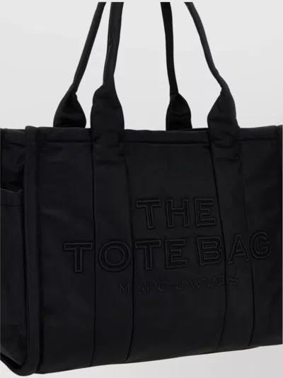 Marc Jacobs Oversized Nylon Tote With Side Pockets And Top Handles