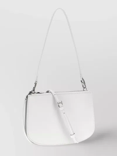 Diesel White 1dr Twin Shoulder Bag