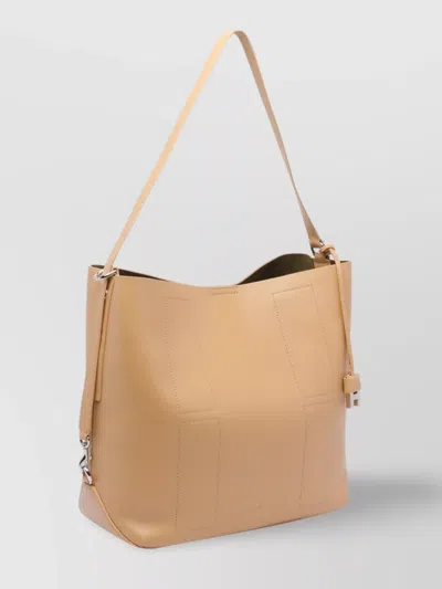 Hogan Strap Adjust Hobo Metal Rectangular Bag