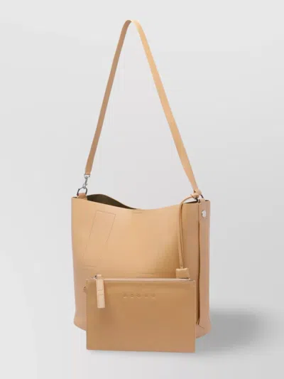 Hogan Strap Adjust Hobo Metal Rectangular Bag