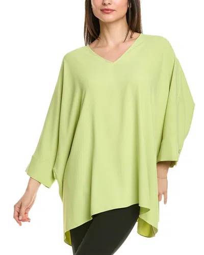 St John St. John Solid Soft Georgette Top In Green