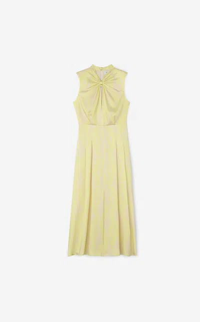 St John Vintage Keyhole Dress In Lgwu