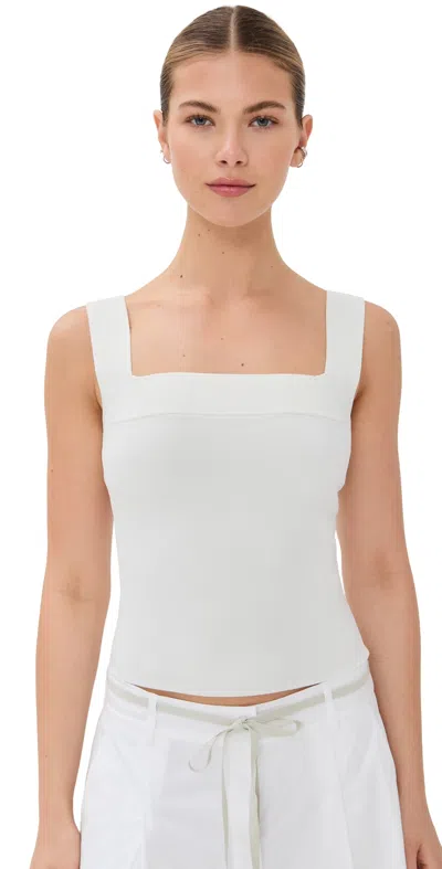 Simkhai Madine Tank Top In White In White