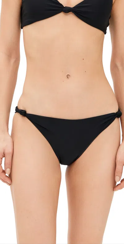 Mikoh Fiore Bikini Bottoms Noir In Noir