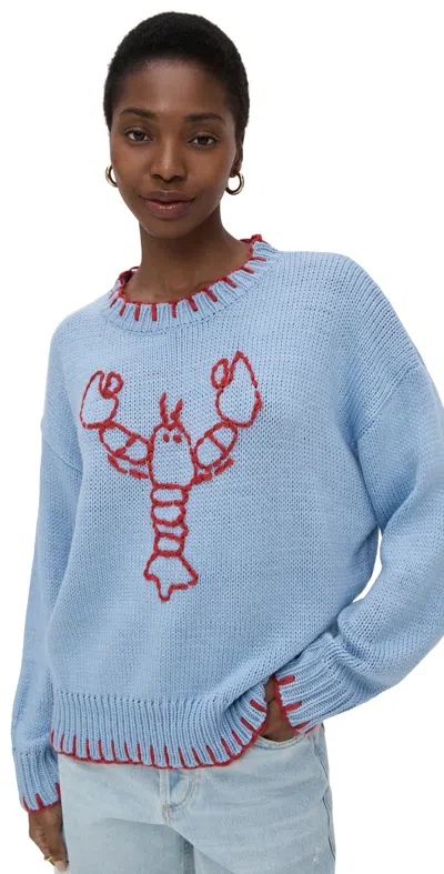 Bailey Rose Lobster Sweater Blue In Blue
