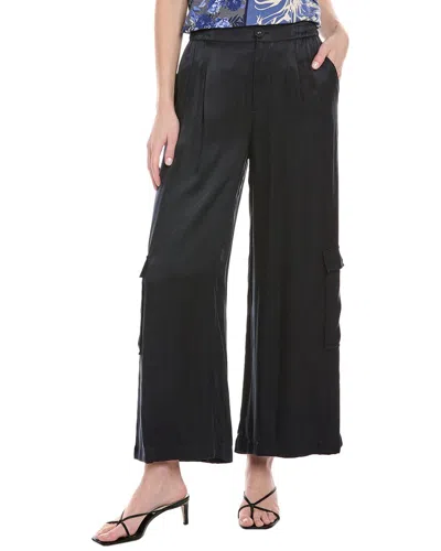 Johnny Was Clementine Palazzo Cargo Pant In Black