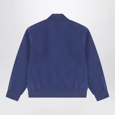 K-way Aorelian Blue Nylon Jacket In Blue