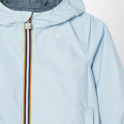 K-way Reversible Jack Jacket Blue/green In Light Blue