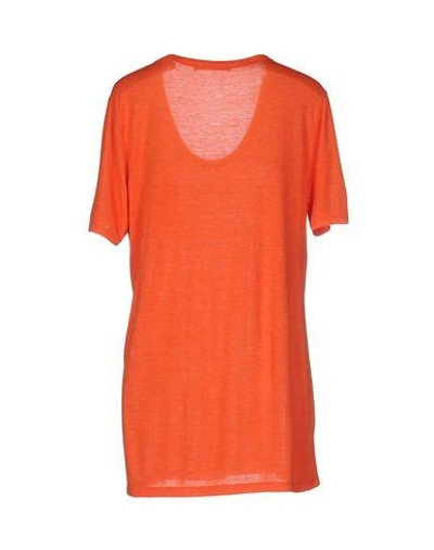 Shop Alexander Wang T T-shirt In Orange