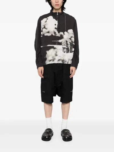 Undercover Printed Jacket In Black