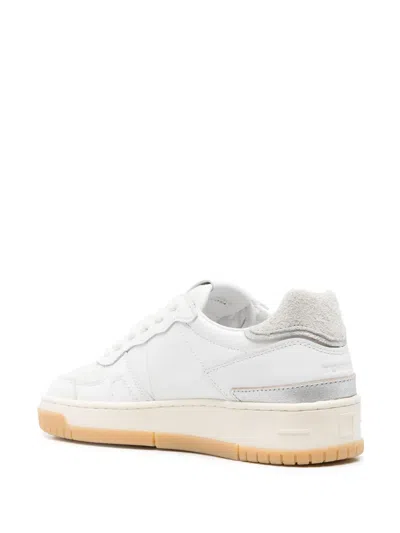 Date Torneo Pure Sneakers In White Leather In White