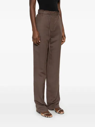 Patrizia Pepe Pants In Brown