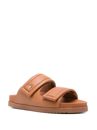Patrizia Pepe Fly Slides In Brown