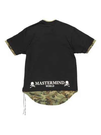 Mastermind Japan Mastermind World Tshirt In Black