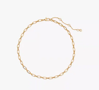 Kate Spade One In A Million Chain Charm Necklace In Gold