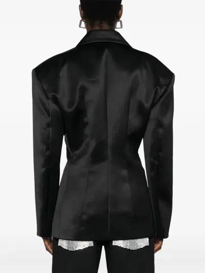 Nué Barcode Blazer In Black