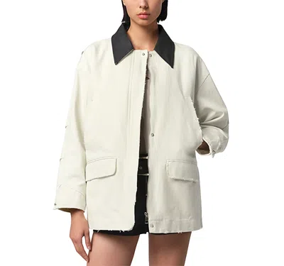 Apparis Clive Workwear Jacket In Antique White In Neutral