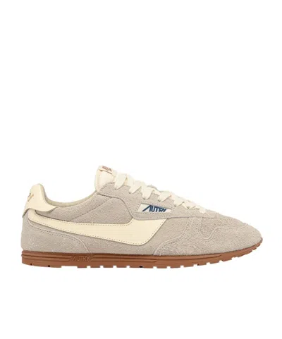 Autry Men's Windspin Low Sneakersabaga In Neutral