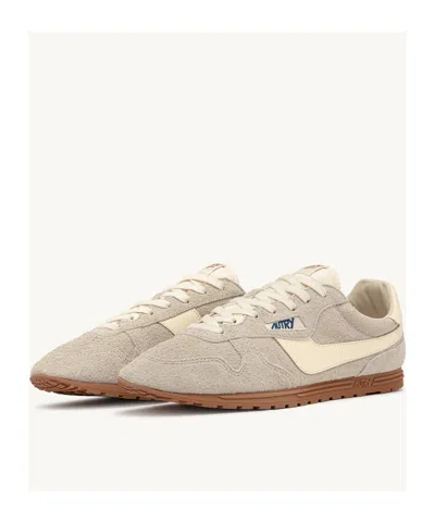 Autry Men's Windspin Low Sneakersabaga In Neutral