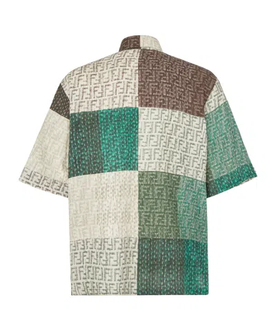 Fendi Camisa - Marrón In Multi