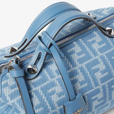 Fendi By The Way Soft Medium Shoulder Bag In Blue