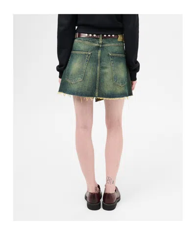 Our Legacy Cover Skirt In Green