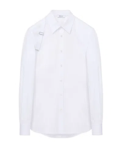 Alexander Mcqueen Harness Shirt In White