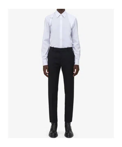 Alexander Mcqueen Harness Shirt In White