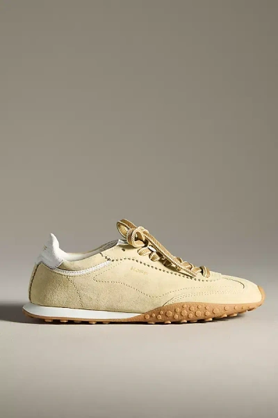 Hoff Bird Suede Sneakers In Yellow