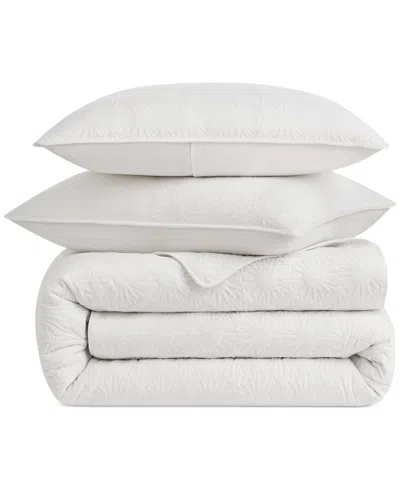 Ugg Closeout!  Devon Sun Logo Quilt Set, Twin/twin Xl In Snow